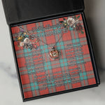 To My Beautiful Soulmate Necklace In Your Eyes I Have Found My Home Clan Dunbar Ancient Tartan Crown Pendant Necklace