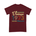 Vintage 1973 Original Parts Funny Birthday Shirt 1973 T Shirt - Scotstee Shop