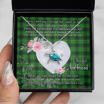 Sea Turtle Necklace Gift for My Beautiful Girlfriend Valentines Necklace Clan MacArthur Hunting Tartan Blue Turtle Necklace, Valentine Necklace Gift for Girlfriend Clan Mitchell Ancient Tartan Sunflower Pendant Necklace, Scottish Tartan Jewelry, valentine necklace, necklace girlfriend, necklace for wife, cute necklaces for girlfriend, jewelry for girlfriend, to my soulmate necklace, to my future wife necklace