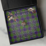 To My Beautiful Soulmate Necklace In Your Eyes I Have Found My Home Clan Whitefoord Tartan Crown Pendant Necklace