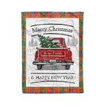 Tartan Blanket Vintage Red Truck with Christmas Tree Family Scottish Clan Ross Ancient plaid blanket, red plaid blanket, buffalo plaid blanket, green plaid blanket, plaid fleece blanket, blue plaid blanket, red tartan blanket, tartan plaid blanket, black and white plaid blanket, , christmas plaid blanket, orange plaid blanket, tartan plaid throw blanket, pink plaid blanket, brown plaid blanket, buffalo check blanket