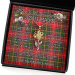 To My Beautiful Soulmate Sunflower Necklace In Your Eyes I Have Found My Home Clan Somerville Tartan Jewelry For Girlfriend, Tartan Sunflower Pendant Necklace, Scottish Tartan Jewelry, valentine necklace, necklace girlfriend, necklace for wife, cute necklaces for girlfriend, jewelry for girlfriend, to my soulmate necklace, to my future wife necklace