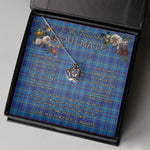 To My Beautiful Soulmate Necklace In Your Eyes I Have Found My Home Clan Mercer Tartan Crown Pendant Necklace
