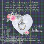 Rising Phoenix Necklace - Valentine Necklace Clan Campbell Argyll Modern Tartan Gift for Girlfriend, Gift for My Wife Rising Phoenix Necklace