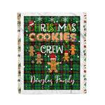 Products Personalized Gift Tartan Plaid Blanket Clan Douglas Hunting With Christmas Cookie Baking Crew Christmas Gift Blanket, Plaid Blanket, Christmas Fleece Blanket, Christmas Blanket, Tartan Blanket, Scottish Blanket, Scotland Blanket, Family Name Blanket, Custom Blanket, Personalized Blanket