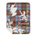 Sherpa Blanket - Tartan Blanket Thistle and Lion Scottish Clan Anderson Ancient Plaid Blanket, plaid sherpa blanket queen,purple sherpa blanket,queen sherpa blanket,queen size sherpa blanket,red sherpa blanket,scottish tartan blankets,sherpa blanket,sherpa christmas blanket