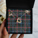 To My Beautiful Soulmate Necklace In Your Eyes I Have Found My Home Clan Comyn Tartan Forever Love Necklace