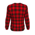 Scotstee Shop Tartan Plaid Sweatshirt, plaid sweatshirt, christmas sweatshirt, christmas sweatshirt womens, mens christmas sweatshirt, buffalo plaid sweatshirt,Clan Wallace Weathered Sweatshirt