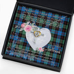 Gift For My Beautiful Girlfriend Necklace Valentine Necklace Clan Guthrie Ancient Tartan Cross Dancing Necklace Scottish Tartan Jewelry