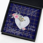 Gift For My Beautiful Girlfriend Necklace Valentine Necklace Clan Crichton Tartan Cross Dancing Necklace Scottish Tartan Jewelry