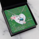 Sea Turtle Necklace Gift for My Beautiful Girlfriend Valentines Necklace Clan Masterton Tartan Blue Turtle Necklace