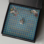 To My Beautiful Soulmate Necklace In Your Eyes I Have Found My Home Clan Laing Hunting Tartan Crown Pendant Necklace