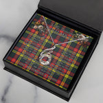 To My Beautiful Soulmate Necklace In Your Eyes I Have Found My Home Clan Buchanan Modern Tartan Rising Phoenix Necklace