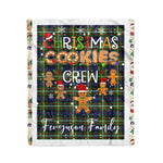 Products Personalized Gift Tartan Plaid Blanket Clan Ferguson Modern With Christmas Cookie Baking Crew Christmas Gift Blanket, Plaid Blanket, Christmas Fleece Blanket, Christmas Blanket, Tartan Blanket, Scottish Blanket, Scotland Blanket, Family Name Blanket, Custom Blanket, Personalized Blanket