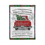 Tartan Blanket Vintage Red Truck with Christmas Tree Family Scottish Clan McCulloch plaid blanket, red plaid blanket, buffalo plaid blanket, green plaid blanket, plaid fleece blanket, blue plaid blanket, red tartan blanket, tartan plaid blanket, black and white plaid blanket, , christmas plaid blanket, orange plaid blanket, tartan plaid throw blanket, pink plaid blanket, brown plaid blanket, buffalo check blanket