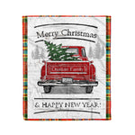 Tartan Blanket Vintage Red Truck with Christmas Tree Family Scottish Clan Chattan Modern plaid blanket, red plaid blanket, buffalo plaid blanket, green plaid blanket, plaid fleece blanket, blue plaid blanket, red tartan blanket, tartan plaid blanket, black and white plaid blanket, , christmas plaid blanket, orange plaid blanket, tartan plaid throw blanket, pink plaid blanket, brown plaid blanket, buffalo check blanket