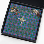 To My Beautiful Soulmate Necklace In Your Eyes I Have Found My Home Clan Pitcairn Tartan Cross Dancing Necklace