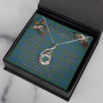 To My Beautiful Soulmate Necklace In Your Eyes I Have Found My Home Clan Lockhart Ancient Tartan Rising Phoenix Necklace