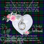 Rising Phoenix Necklace - Valentine Necklace Clan Davidson Tartan Gift for Girlfriend, Gift for My Wife Rising Phoenix Necklace