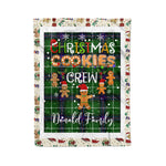 Products Personalized Gift Tartan Plaid Blanket Clan Donald MacDonald With Christmas Cookie Baking Crew Christmas Gift Blanket, Plaid Blanket, Christmas Fleece Blanket, Christmas Blanket, Tartan Blanket, Scottish Blanket, Scotland Blanket, Family Name Blanket, Custom Blanket, Personalized Blanket