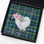 Gift For My Beautiful Girlfriend Necklace Valentine Necklace Clan Gordon Ancient Tartan Cross Dancing Necklace Scottish Tartan Jewelry