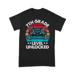 7th Grade Level Unlocked Back To School Seventh Grade Gift Shirt - Scotstee Shop