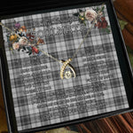 To My Beautiful Soulmate Necklace In Your Eyes I Have Found My Home Clan Sandilands Grey Tartan Wishbone Dancing Necklace