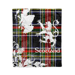 Tartan Plaid Fleece Blanket Tartan Blanket Thistle and Lion Scottish Clan Francis Plaid Blanket, tartan blanket, plaid blanket, red plaid blanket, buffalo plaid blanket, green plaid blanket, plaid fleece blanket, blue plaid blanket, red tartan blanket, tartan plaid blanket, black and white plaid blanket, christmas plaid blanket, orange plaid blanket, tartan plaid throw blanket, pink plaid blanket, brown plaid blanket, buffalo check blanket