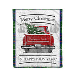 Tartan Blanket Vintage Red Truck with Christmas Tree Family Scottish Clan MacIntyre Hunting Modern plaid blanket, red plaid blanket, buffalo plaid blanket, green plaid blanket, plaid fleece blanket, blue plaid blanket, red tartan blanket, tartan plaid blanket, black and white plaid blanket, , christmas plaid blanket, orange plaid blanket, tartan plaid throw blanket, pink plaid blanket, brown plaid blanket, buffalo check blanket