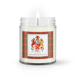 Soy Wax Candle - Buffalo Plaid Candle Bruce Family Crest Tartan Plaid Soy Wax Candle, oil candle, candle handmade, wax candle, soy wax, nature wax, natural soy wax, natural soy candles, natural candle