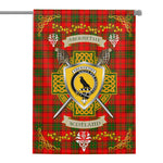 House Flag - Abernethy Irish Shield Celtic Cross Tartan Garden Flag St Patrick's Day Garden Flag