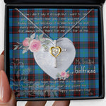 Gift For My Beautiful Girlfriend Necklace Valentine Necklace Clan Home Ancient Tartan Cross Dancing Necklace Scottish Tartan Jewelry