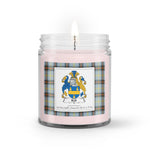 Soy Wax Candle - Buffalo Plaid Candle Bell Family Crest Tartan Plaid Soy Wax Candle, oil candle, candle handmade, wax candle, soy wax, nature wax, natural soy wax, natural soy candles, natural candle