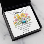 Opal Turtle Necklace - Mother Necklace - You Will Always Be In My Heart - Mother's Day Necklace