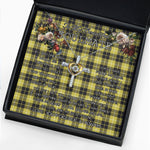 To My Beautiful Soulmate Necklace In Your Eyes I Have Found My Home Clan Barclay Tartan Cross Dancing Necklace