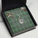 To My Beautiful Soulmate Necklace In Your Eyes I Have Found My Home Clan MacDonald Lord Of The Isles Tartan Rising Phoenix Necklace
