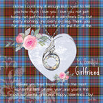 Rising Phoenix Necklace - Valentine Necklace Clan Anderson Modern Tartan Gift for Girlfriend, Gift for My Wife Rising Phoenix Necklace
