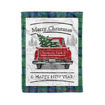 Tartan Blanket Vintage Red Truck with Christmas Tree Family Scottish Clan Armstrong Ancient plaid blanket, red plaid blanket, buffalo plaid blanket, green plaid blanket, plaid fleece blanket, blue plaid blanket, red tartan blanket, tartan plaid blanket, black and white plaid blanket, , christmas plaid blanket, orange plaid blanket, tartan plaid throw blanket, pink plaid blanket, brown plaid blanket, buffalo check blanket