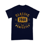 81st Birthday Gift Women Men 81 Years Old Classic 1940 Birthday Shirt - Scotstee Shop