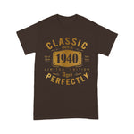81st Birthday Gift Women Men 81 Years Old Classic 1940 Birthday Shirt - Scotstee Shop