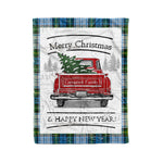 Tartan Blanket Vintage Red Truck with Christmas Tree Family Scottish Clan Campbell Dress plaid blanket, red plaid blanket, buffalo plaid blanket, green plaid blanket, plaid fleece blanket, blue plaid blanket, red tartan blanket, tartan plaid blanket, black and white plaid blanket, , christmas plaid blanket, orange plaid blanket, tartan plaid throw blanket, pink plaid blanket, brown plaid blanket, buffalo check blanket
