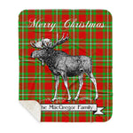 Scotstee Shop Plaid Tartan Blanket With Moose Clan MacGregor Plaid Blanket, plaid blanket australia,plaid blanket canada,plaid christmas blanket,plaid fleece sherpa blanket,plaid sherpa blanket canada,plaid sherpa blanket lipstick,plaid sherpa blanket pink,plaid sherpa blanket queen