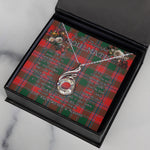 To My Beautiful Soulmate Necklace In Your Eyes I Have Found My Home Clan Dalzell Tartan Rising Phoenix Necklace