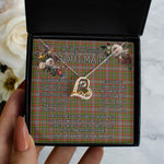 To My Beautiful Soulmate Necklace In Your Eyes I Have Found My Home Clan Hunter 1819 Tartan Forever Love Necklace