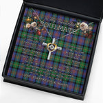 To My Beautiful Soulmate Necklace In Your Eyes I Have Found My Home Clan Logan Ancient Tartan Cross Dancing Necklace