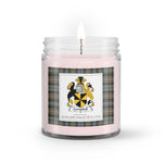 Soy Wax Candle - Buffalo Plaid Candle Campbell Argyll Weathered Family Crest Tartan Plaid Soy Wax Candle, oil candle, candle handmade, wax candle, soy wax, nature wax, natural soy wax, natural soy candles, natural candle