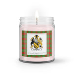 Soy Wax Candle - Buffalo Plaid Candle Callander Family Crest Tartan Plaid Soy Wax Candle, oil candle, candle handmade, wax candle, soy wax, nature wax, natural soy wax, natural soy candles, natural candle