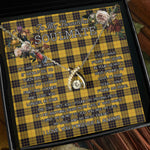 To My Beautiful Soulmate Necklace In Your Eyes I Have Found My Home Clan MacLeod of Lewis Ancient Tartan Wishbone Dancing Necklace