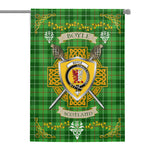 House Flag - Boyle Irish Shield Celtic Cross Tartan Garden Flag St Patrick's Day Garden Flag