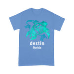 Sea Turtle Shirt Destin Florida Sea Blue Tribal Turtle Sea Turtle Shirt - Scotstee Shop